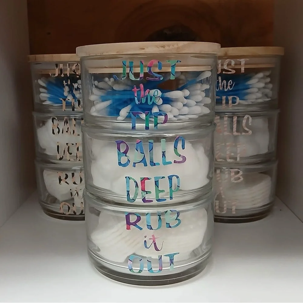 3 stack bathroom storage containers